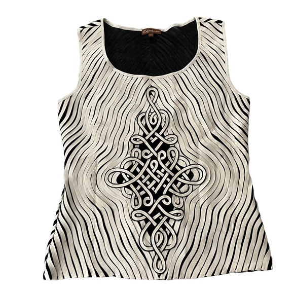 Obstinee by IKA Stretch Fitted Sleeveless Top - Picture 7 of 11